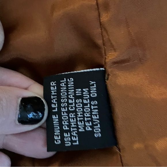 Vintage 70s Suede Leather Vest Medium - Picture 5 of 7